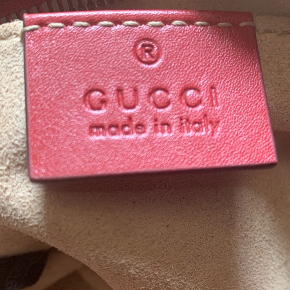 ❤️✨GORGEOUS ✨❤️ GUCCI BUM WAIST LEATHER ZIPPER BAG - Picture 8 of 16